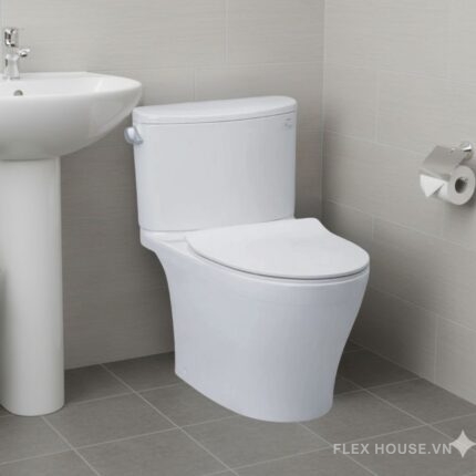 Bồn cầu 2 khối nắp gạt xả TOTO CS767RT8