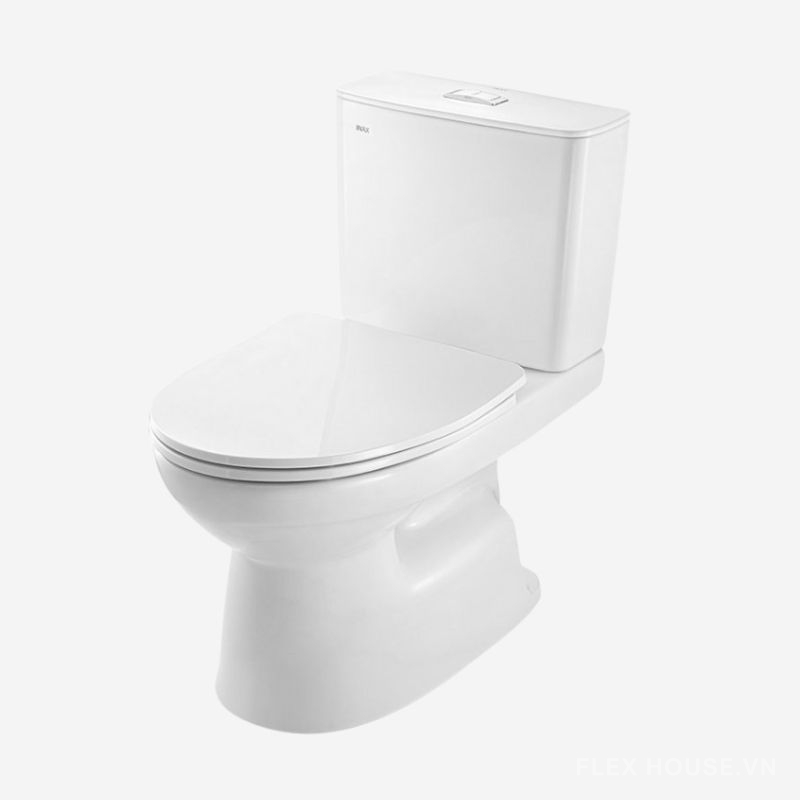 Bồn cầu 2 khối nhấn xả Inax AC-514VWN