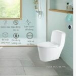 Bồn cầu 2 khối thông minh xả cảm ứng Inax ACT-832VN