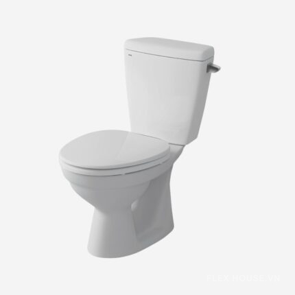 Bồn cầu 2 khối xả gạt Inax C-117VAN (3)