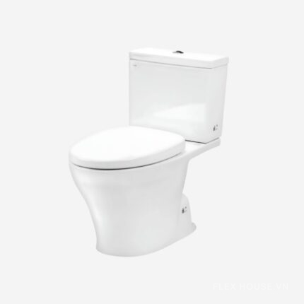 Bồn cầu 2 khối xả nhấn nắp đóng êm TOTO CS326DT3