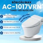 Bồn cầu liền khối nhấn xả Inax AC-1017VRN