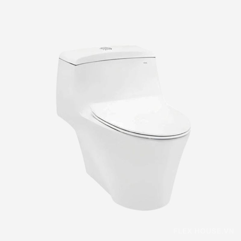 Bồn cầu một khối nhấn xả TOTO MS823DRT8 2 Bồn cầu một khối nhấn xả TOTO MS823DRT8