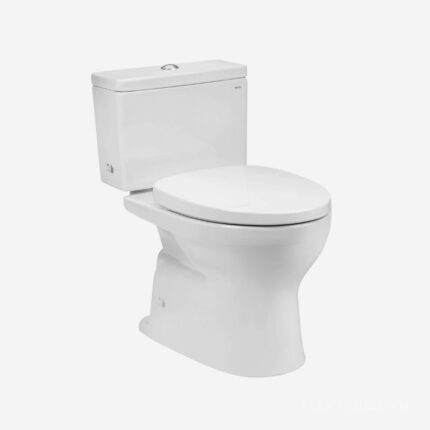 Bồn cầu nắp êm 2 khối nhấn xả TOTO CS302DT3