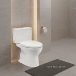Bồn cầu nắp êm 2 khối nhấn xả TOTO CS302DT3