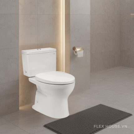 Bồn cầu nắp êm 2 khối nhấn xả TOTO CS302DT3