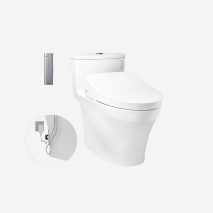 Bồn cầu nắp rửa tự động liền khối TOTO MS885DW11