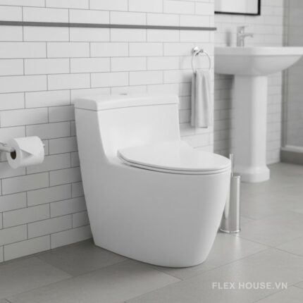 Bồn cầu nhấn xả liền khối TOTO MS636DT8