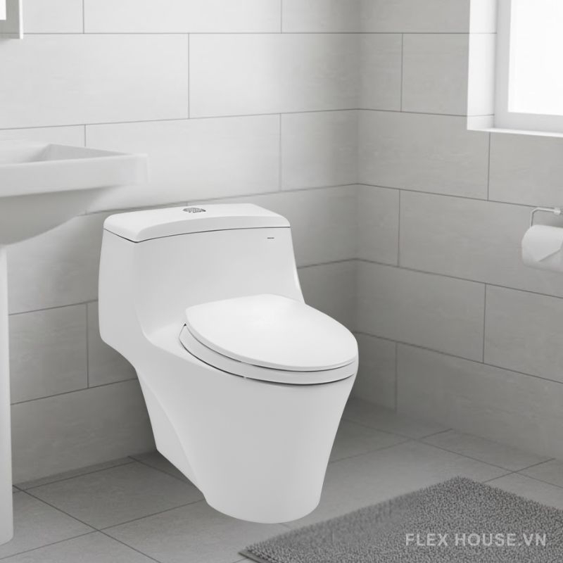 Bồn cầu xả nhấn 1 khối TOTO MS823DRT2 1 Bồn cầu xả nhấn 1 khối TOTO MS823DRT2