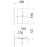 Bồn rửa mặt đặt bàn bắng sứ Inax AL-S610V
