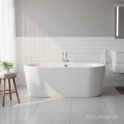 Bồn tắm Acrylic đặt sàn Inax BF-1757V