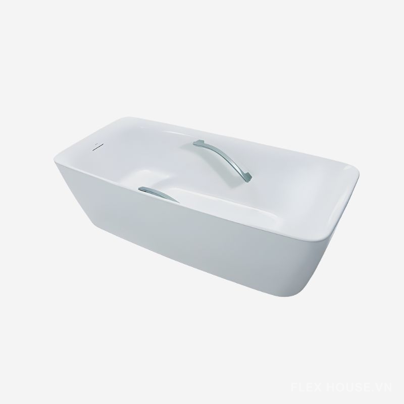 Bồn tắm đặt sàn tay vịn TOTO PJY1724WHPWEN 1 Bồn tắm đặt sàn tay vịn TOTO PJY1724WHPWEN