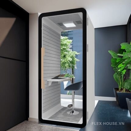 Booth cách âm làm việc cho văn phòng HKS (4)