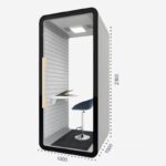 Booth cách âm làm việc cho văn phòng HKS (4)