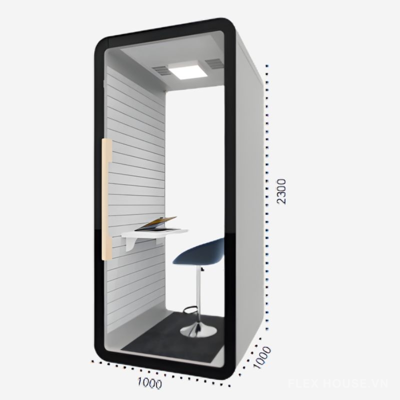 Booth cách âm làm việc cho văn phòng HKS (4) Booth cách âm làm việc cho văn phòng HKS (4)