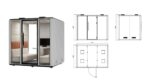 Cabin cách âm tiêu âm di động cho văn phòng XL-01