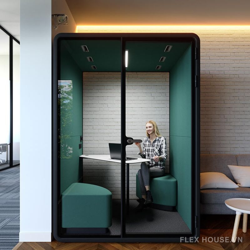 Cabin cách âm di động cho văn phòng ZB-02 M