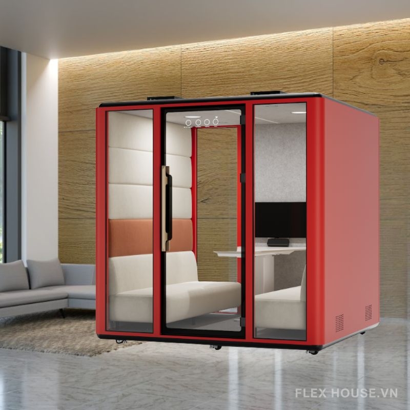 Cabin cách âm tiêu âm di động cho văn phòng XL-01