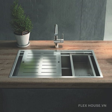 Chậu rửa bát 1 hố inox ZEUS 1B 101061901