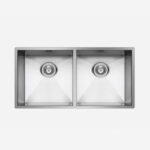 Chậu rửa bát 2 hố inox Tetragon 2B 100092001