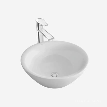Chậu rửa mặt đặt bàn dáng tròn Inax AL-445V