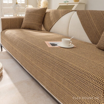 Drap bọc ghế sofa cotton phong cách Bắc Âu PJ6275