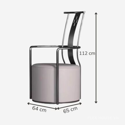 Ghế ăn lưng cao kiểu Nhật hiện đại AX4226