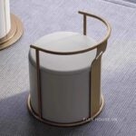 Ghế bàn ăn khung kim loại hiện đại AX4227