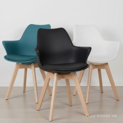 Ghế cà phê Eames lưng nhựa DM24073