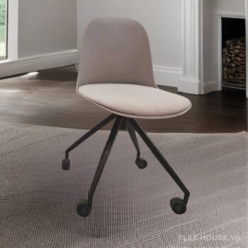 Ghế cafe thư giãn có bánh xe hiện đại GAI82