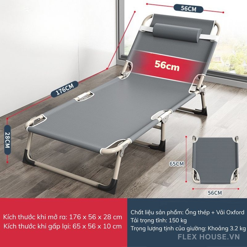 Ghế gấp gọn nghỉ trưa văn phòng YL9210