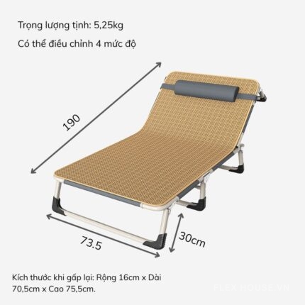 Ghế nghỉ trưa ngã lưng văn phòng YL9213