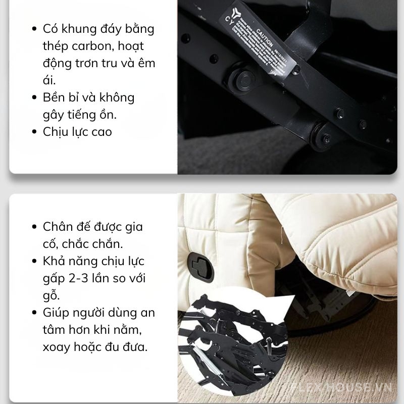Ghế sofa đơn xoay thư giãn đa năng JF3934