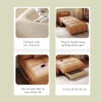 Ghế sofa kiêm giường chỉnh điện thư giãn SH6733
