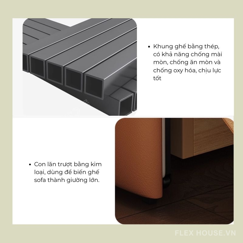 Ghế sofa kiêm giường chỉnh điện thư giãn SH5425 3 Ghế sofa kiêm giường chỉnh điện thư giãn SH5425