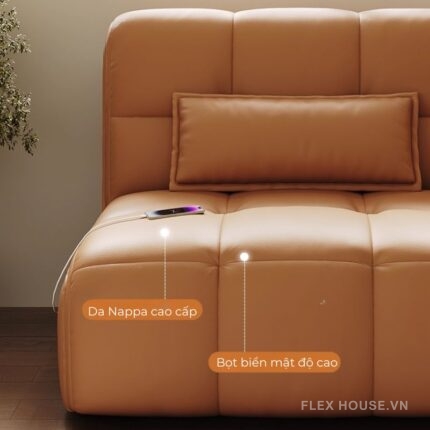 Ghế sofa kiêm giường chỉnh điện thư giãn SH6733