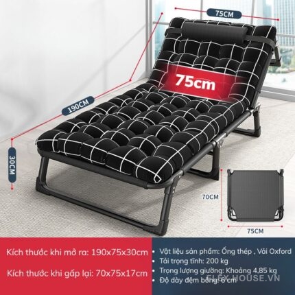 Ghế xếp nghỉ trưa văn phòng tiện lợi YL9206