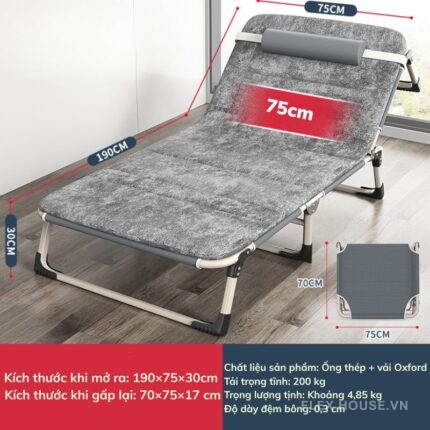 Ghế ngủ trưa văn phòng gấp gọn YL9207