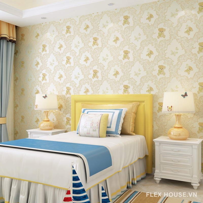 Gợi Ý Chọn Giấy Dán Tường Phòng Trẻ Em Gần Gũi Và Sáng Tạo