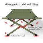 Giường dã ngoại đơn di động gấp gọn YL4082