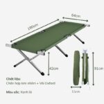 Giường gấp gọn cắm trại di động YL4083nghỉ trưa ngã lưng văn phòng YL9213 (1)