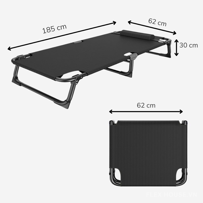 Giường gấp nghỉ trưa văn phòng đa năng YL4299 