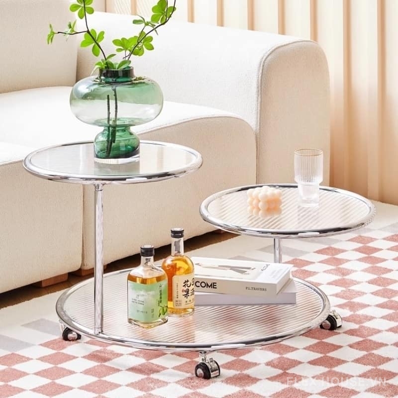 Trang Trí Góc Nhà Đẹp Và Tiện Nghi Với Kệ Xe Đẩy Di Động 1