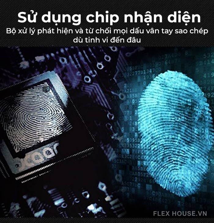 Khóa cửa điện tử cổ điển điều khiển từ xa Kaadas 6001 19