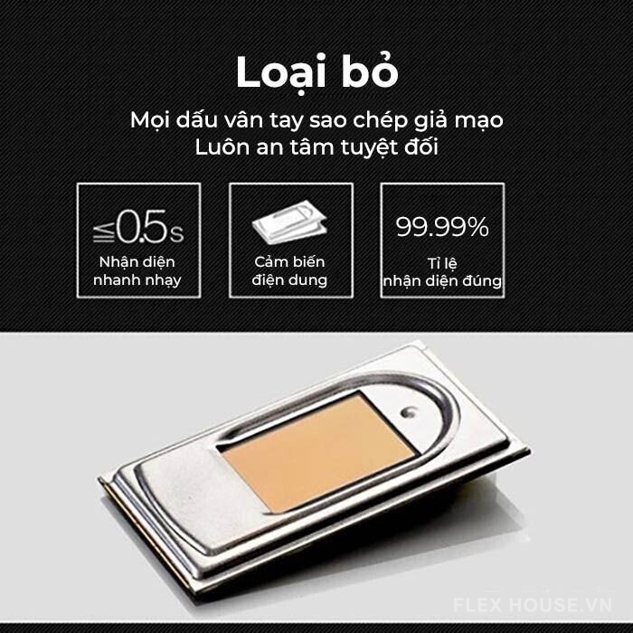 Khóa cửa điện tử cổ điển điều khiển từ xa Kaadas 6001 20