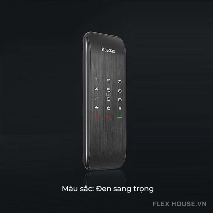 Khoá cửa kính vân tay kết nối Bluetooth Kaadas R6 13