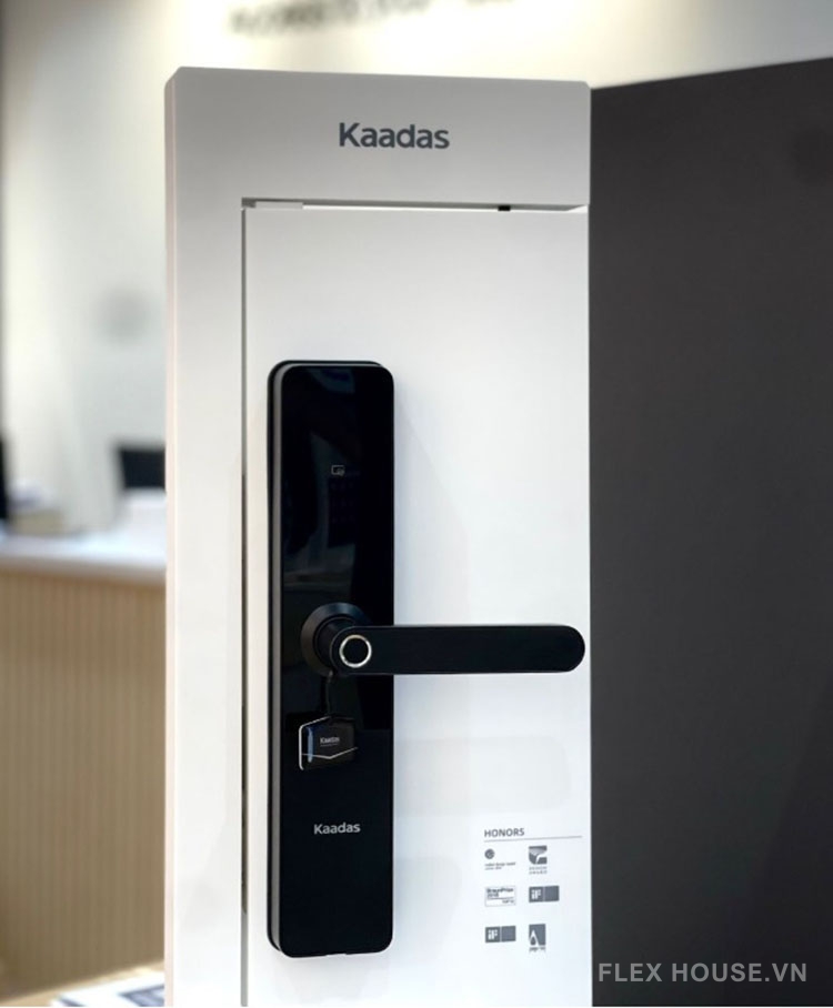Khóa cửa tay gạt sử dụng vân tay Kaadas M5 81