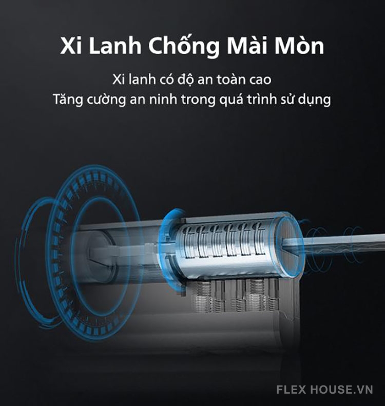Khóa cửa thông minh Wifi kết nối app Kaadas M7-W 16 Khóa cửa thông minh Wifi kết nối app Kaadas M7-W 19