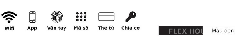 Khóa cửa thông minh Wifi kết nối app Kaadas M7-W 3 Khóa cửa thông minh Wifi kết nối app Kaadas M7-W 6