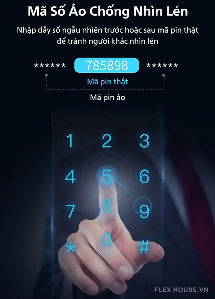 Khóa cửa thông minh Wifi kết nối app Kaadas M7-W 13 Khóa cửa thông minh Wifi kết nối app Kaadas M7-W 16